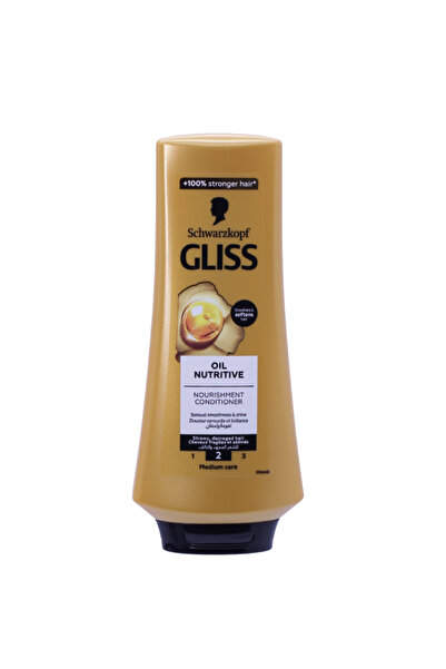SCHWARZKOPF Palette SK GLISS COND OIL NUTRITIVE NOURISH MED CARE 360ML