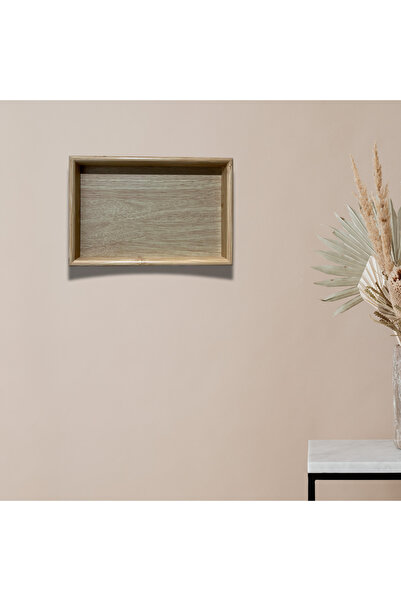 UÇAN SİNCAP BAMBU TEK PARÇA DERİNLİKLİ ASMA APARATLI BOŞ TABLO ÇERÇEVE (30X20...