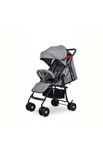 Genaric Lightweight Folding Baby Stroller in Light Gray with Comfortable Stor...