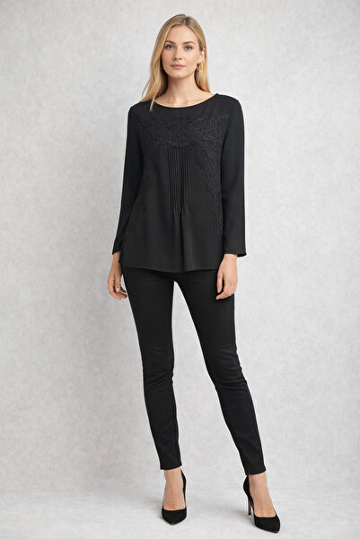 Ekol Guipure Detailed Blouse