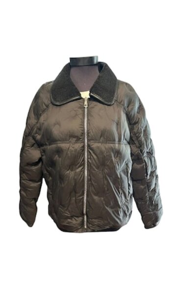 Bihor Winter Jacket for Women, Quilted, Black, Size XXL