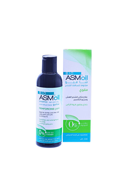 BIO ASM شامبو زيتي مضاد لتساقط الشعر ومقوي للشعر 200 مل