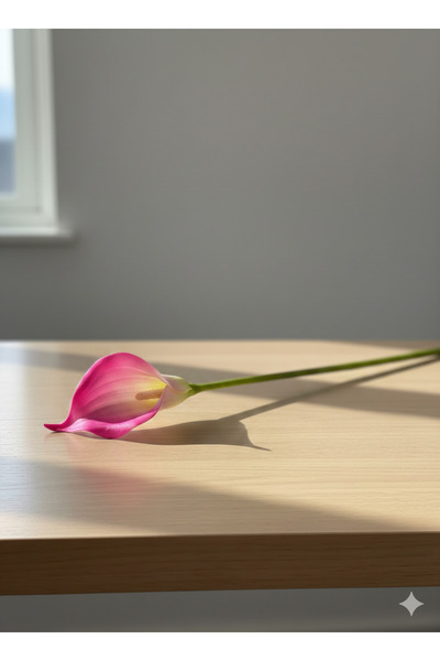 yapay çiçek evi 1 bucă ornament de decor pentru vază de acasă, unică, roz, de...