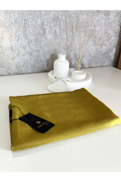 Silk Home Yeni Trend Deluxe Şal Yağ Yeşili 190x75