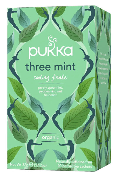 Pukka Three Mint Organik Bitki Çayı
