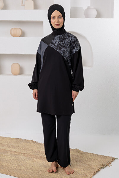 Adasea Costum de baie cu mânecă lungă din Lycra Melody, model 1223