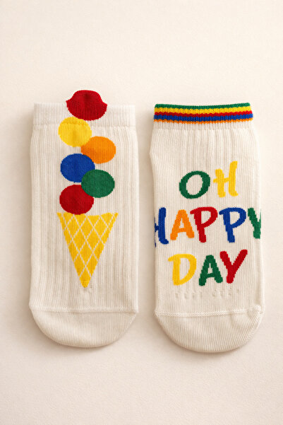 Katia&Bony Șosete pentru copii Happy Day, pachet de 2