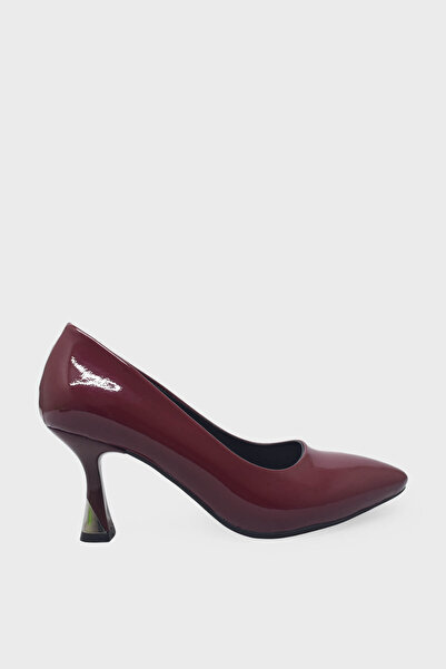 kanuga Women's Goblet Heel Stiletto Burgundy Lpa1110-1