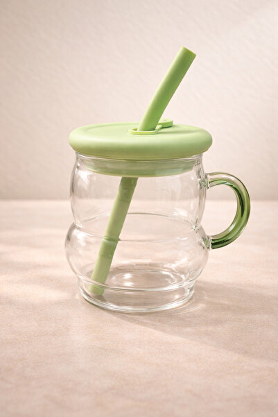 Kitchen Way Cute Bottle with Straw 750ml Suitable for Daily Use Practical Des...