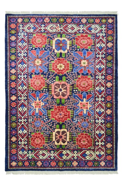 KilimCo. Afghan Sultani Floral Patterned Hand-Woven Carpet 125X183 cm (2.26 m²)
