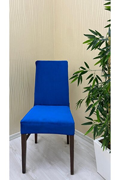 Şahaneev Tekstil İtalyan Süet Kumaş Lastikli Kaymaz Esnek Sandalye Koruyucu Ö...