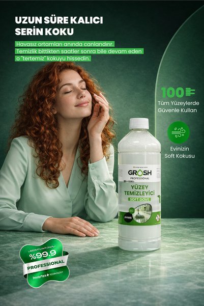 Grosh Zemin Yüzey Temizleyici Soft Dove Kokulu - 1000 ml