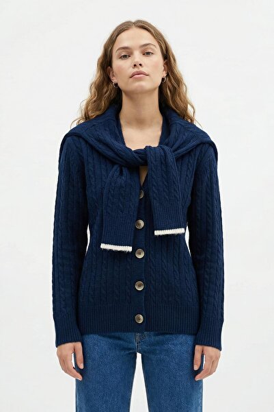 Rays Buttoned Knitted Cardigan Laci 2470