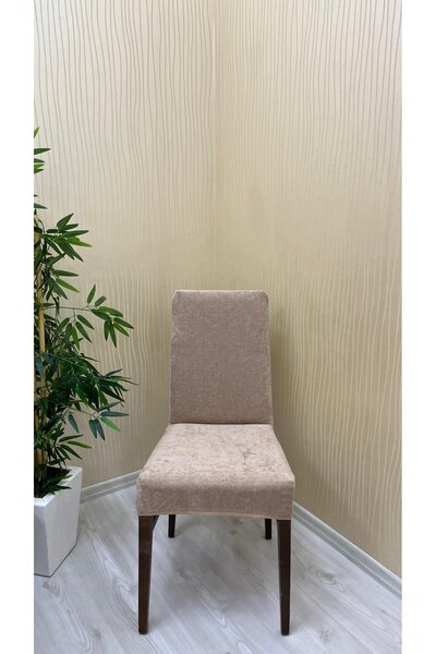 Şahaneev Tekstil Baby Face Kumaş Lastikli Kaymaz Esnek Sandalye Koruyucu Örtü...