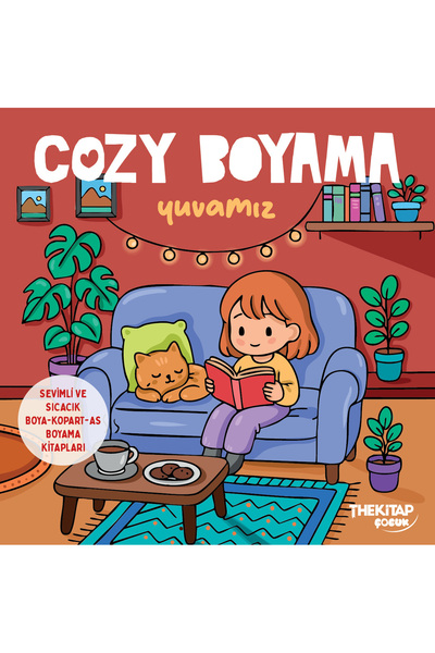 The Kitap Cozy Boyama - Yuvamız - Boya, Kopart, As