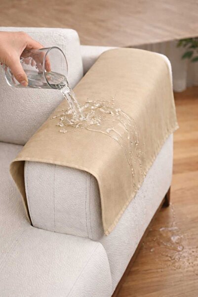 Sens Moi Duck Kumaş Koltuk Kolçak & Başlık Koruyucu 60x75 cm – Sıvı Geçirmez,...