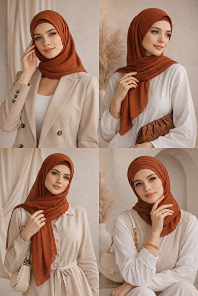 Dolce Vita Soft Şal – Tarçın Ton