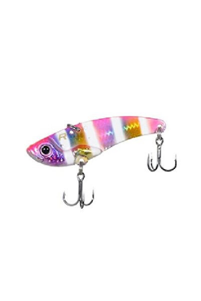 RYUJI Mirror Vib 15gr 5.6cm Vibrasyon Jig Yem Renk Pink Sky UV Glow
