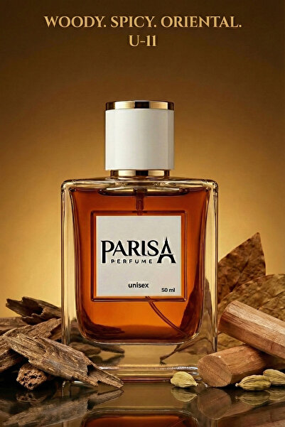 parisa U-11 Oud Tree Edp 50 ml - Değerli Ud Ağacı & Baharat Notalı Oryantal O...