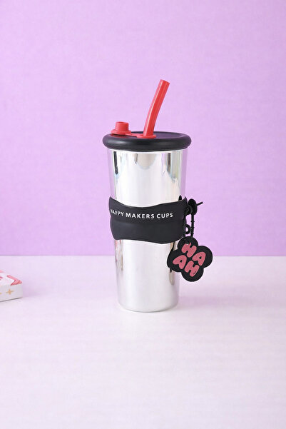 Kitchen Way 750 ml Water Bottle with Cute Design, Metallic Cool Look, Stylish...