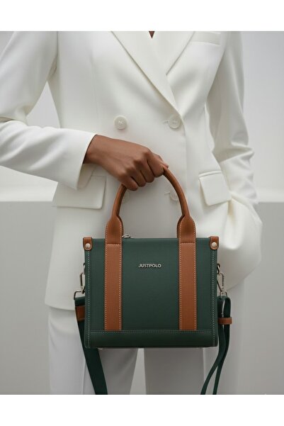 Just Polo Epi Women's Hand and Shoulder Bag Polo Fabric