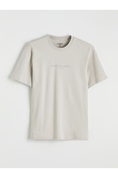 LC Waikiki Tricou pentru bărbați LCWAIKIKI Classic supradimensionat Fit guler...