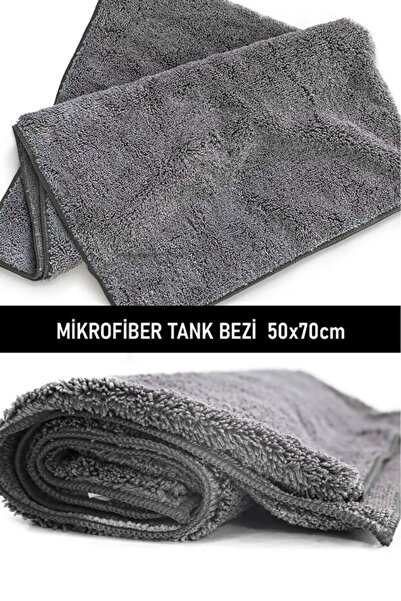 GÜZELYÜZ AVM Mikrofiber Bez Süper Emici Tank Bezi 50x70cm Araba Kurutma Kurul...