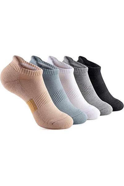 Arabest Ankle socks women's running sports invisible socks 5 pairs