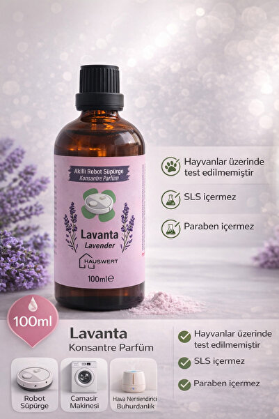 luvroshe 100ml Lavanta Konsantre Parfüm Hava Nemlendirici Kokusu