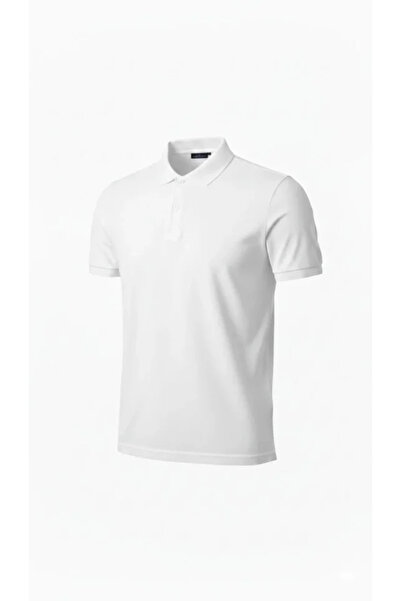 JANES Ανδρικό μπλουζάκι με κοντό μανίκι από ύφασμα πικέ με κουμπιά και γιακά ...