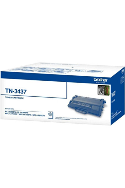 Brother Original Black Toner Cartridge TN-3437