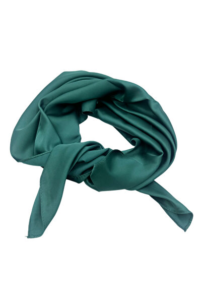 PRAVALIA CU SURPRIZE AMELIE Women's Scarf, Pine Green, 70x70cm