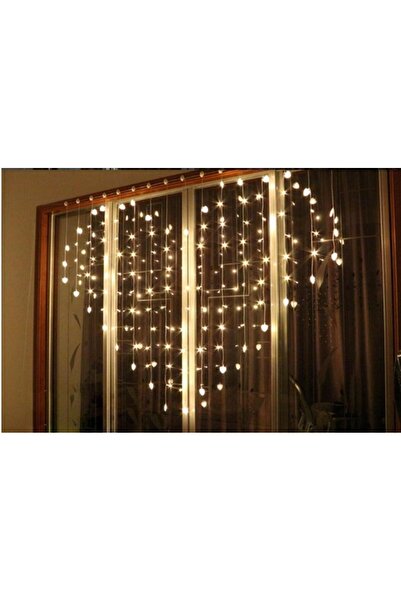 TATLI GÜNLER Kalp Şeklinde Perde LED Işık – Sevgililer Günü LED Perde – Roman...