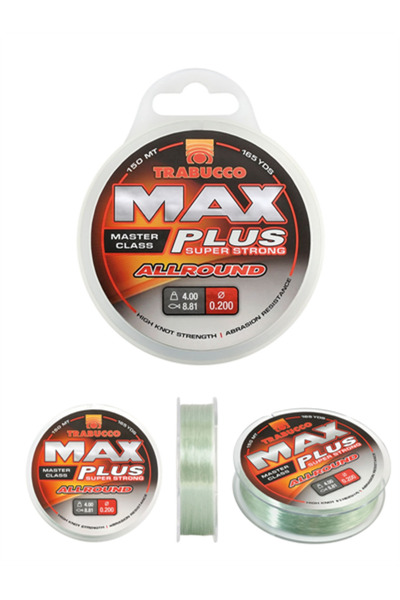 TRABUCCO Max Plus AllRound 150mt Fir de pescuit Surf 0,20 mm