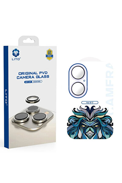 Lito Folie sticla iPhone 17 Titanium AR Camera Glass, mov