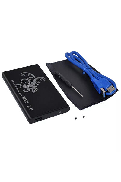 OEM HDD enclosure 2.5" SATA USB Type C 3.1 includes screwdriver cable cover a...