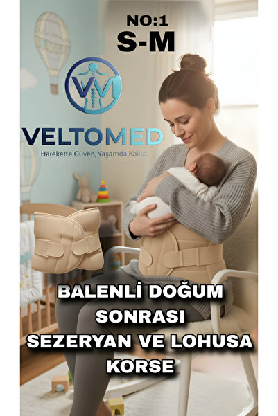 Veltomed Hamile, Sezeryan ve Lohusa Doğum sonrası karın ve bel toparlama için...