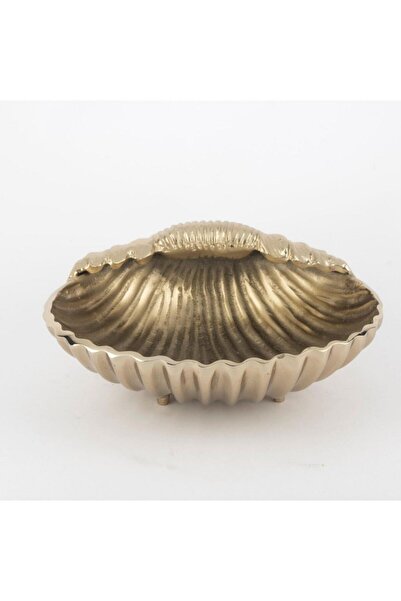 Mikasa Moor Antique Gold Seashell Bowl 24X10Cm