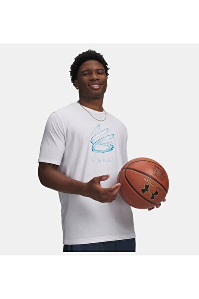 Under Armour Erkek UA Curry Splash Wordmark T-Shirt 6011257-100