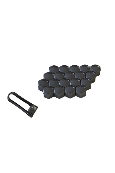 Mega Drive STUD COVER 17 MM GREY SET 20 PCS+PLIERS