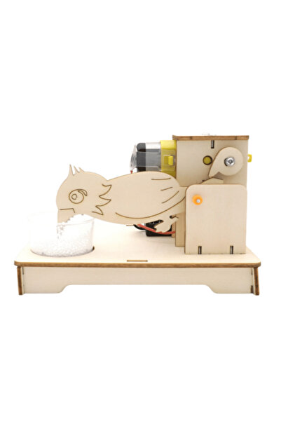 Generic Chick Robot Pecks Rice - Innovative STEM Project - Educational Toy fo...