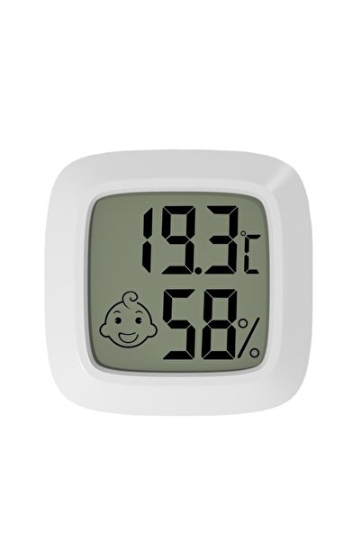 FOXMAG24 Mini termometru și higrometru digital, 4,5x4,5 cm
