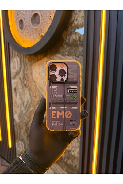 SOYLU MİX حافظة آيفون 15 برو إيموف ألترا بريميوم من السيليكون