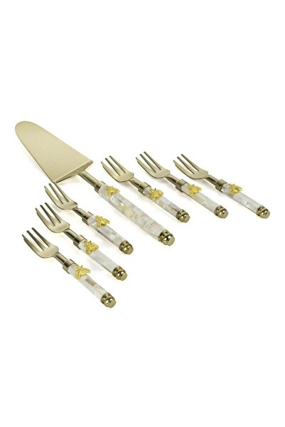 Mikasa Moor مجموعة تقديم الحلوى بي لوكس مكونة من 7 قطع