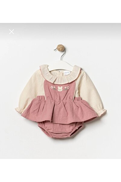 bebeğim butik Bebek gömlek romper set