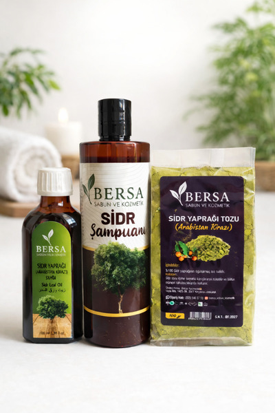 Bersa Sabun ve Kozmetik Sidr Anti-Hair Loss Spiritual Natural Care Set |   Sh...