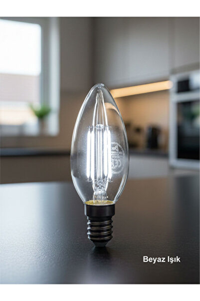 ORBUS Beyaz Işık BCB3 4W Clear Ampul E14 400lm