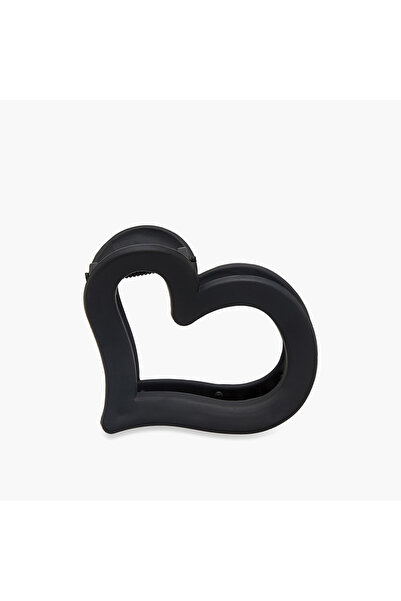 Lifestyle Heart Hair Clamp with Matte Finish
