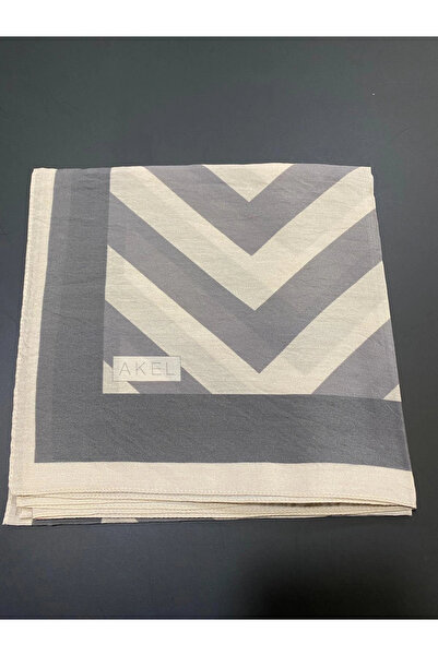 Akel Patterned Viscose Cotton Scarf 9611-06
