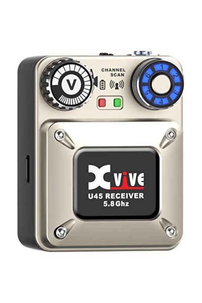 Xvive XV-U45R Kablosuz In-Ear Monitor Sistemi için Sadece Alıcı